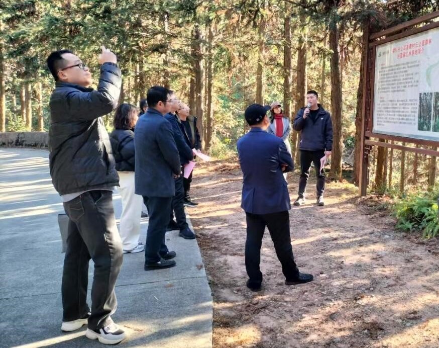 莆田市林业局一行至福建八大胜考察交流